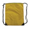 Yellow Nylon Drawstring Backsacks